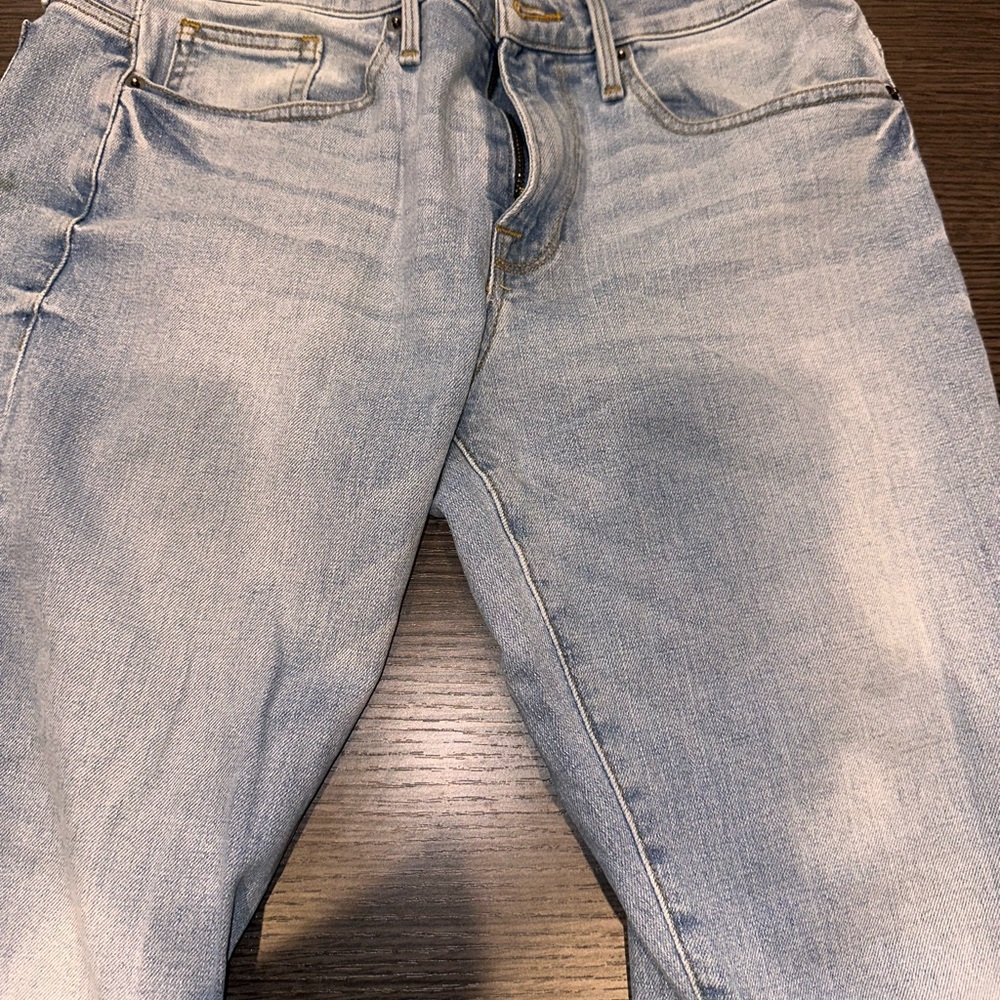 Frame Denim Men's Light Blue Relaxed Jeans